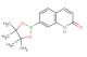 7-(4,4,5,5-tetramethyl-1,3,2-dioxaborolan-2-yl)quinolin-2(1H)-one