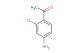 1-(4-amino-2-chlorophenyl)ethanone