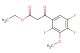 ethyl 3-oxo-3-(2,4,5-trifluoro-3-methoxyphenyl)propanoate
