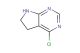 4-chloro-6,7-dihydro-5H-pyrrolo[2,3-d]pyrimidine