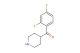 1-(2',4'-difluorophenyl)-1-(4-piperidinyl) methanone