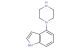 4-(1-piperazinyl)-1H-indole