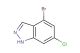 4-bromo-6-chloro-1H-indazole