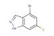 4-bromo-6-fluoro-1H-indazole
