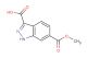 1H-indazole-3,6-dicarboxylic acid, 6-methyl ester