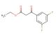 ethyl 3',5'-difluorobenzoylacetate