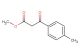 3-oxo-3-p-tolyl-propionic acid methyl ester