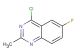 4-chloro-6-fluoro-2-methylquinazoline