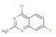 4-chloro-7-fluoro-2-methylquinazoline