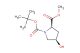 (2R,4R)-1-tert-butyl 2-methyl 4-hydroxypyrrolidine-1,2-dicarboxylate