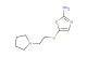 5-(2-(pyrrolidin-1-yl)ethylthio)thiazol-2-amine