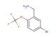 (5-bromo-2-(trifluoromethoxy)phenyl)methanamine