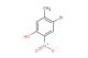 4-bromo-5-methyl-2-nitrophenol