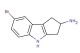 7-bromo-1,2,3,4-tetrahydrocyclopenta[b]indol-2-amine