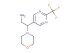 2-morpholino-2-(2-(trifluoromethyl)pyrimidin-5-yl)ethanamine