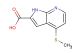 4-(methylthio)-1H-pyrrolo[2,3-b]pyridine-2-carboxylic acid