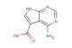 4-amino-7H-pyrrolo[2,3-d]pyrimidine-5-carboxylic acid
