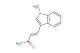(E)-4-(1-methyl-1H-indol-3-yl)but-3-en-2-one
