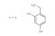 4-(aminomethyl)benzene-1,3-diol hydrochloride