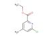 ethyl 6-chloro-4-methylpyridine-2-carboxylate