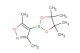 3,5-dimethyl-4-(4,4,5,5-tetramethyl-1,3,2-dioxaborolan-2-yl)isoxazole