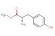 (S)-methyl 2-amino-3-(4-hydroxyphenyl)propanoate