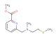 methyl 6-((methyl(2-(methylthio)ethyl)amino)methyl)picolinate
