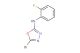 5-bromo-N-(2-fluorophenyl)-1,3,4-oxadiazol-2-amine