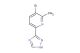 3-bromo-2-methyl-6-(1H-1,2,4-triazol-3-yl)pyridine