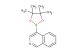 4-(4,4,5,5-tetramethyl-1,3,2-dioxaborolan-2-yl)isoquinoline