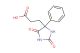 3-(2,5-dioxo-4-phenylimidazolidin-4-yl)propanoic acid