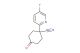 1-(5-fluoropyridin-2-yl)-4-oxocyclohexanecarbonitrile