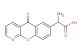 2-(5-oxo-5H-chromeno[2,3-b]pyridin-7-yl)propanoic acid
