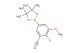 2-fluoro-3-methoxy-5-(4,4,5,5-tetramethyl-1,3,2-dioxaborolan-2-yl)benzonitrile