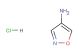isoxazol-4-amine hydrochloride