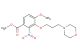 methyl 4-methoxy-3-(3-morpholinopropoxy)-2-nitrobenzoate
