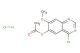 4-chloro-7-methoxyquinazolin-6-yl acetate hydrochloride