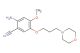 2-amino-4-methoxy-5-(3-morpholinopropoxy)benzonitrile