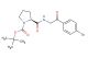 (S)-tert-butyl 2-((2-(4-bromophenyl)-2-oxoethyl)carbamoyl)pyrrolidine-1-carboxylate