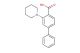 3-(piperidin-1-yl)biphenyl-4-carboxylic acid