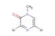 3,5-dibromo-1-methylpyrazin-2(1H)-one