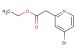 ethyl 2-(4-bromopyridin-2-yl)acetate