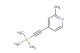 2-methyl-4-((trimethylsilyl)ethynyl)pyridine