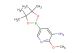 2-methoxy-5-(4,4,5,5-tetramethyl-1,3,2-dioxaborolan-2-yl)pyridin-3-amine