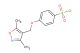 4-[(3,5-dimethylisoxazol-4-yl)methoxy]benzenesulfonyl chloride