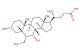 Obeticholic acid  (Synonyms: INT-747; 6-ECDCA; 6-Ethylchenodeoxycholic acid)
