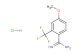 4-methoxy-2-(trifluoromethyl)benzamidine hydrochloride