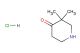 3,3-dimethylpiperidin-4-one hydrochloride