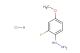 (2-fluoro-4-methoxyphenyl)hydrazine hydrochloride