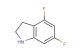 4,6-difluoroindoline